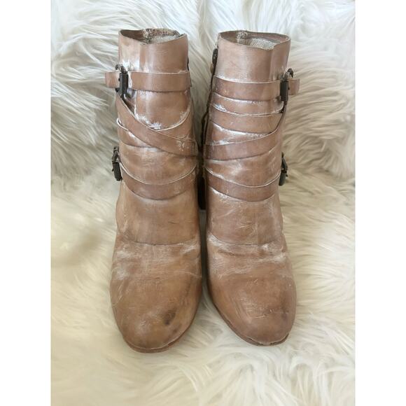 FREEBIRD BY STEVEN Hero Ankle Booties Taupe 10 - Picture 4 of 11